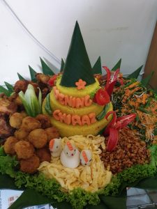 Pesan Nasi Tumpeng di Jagakarsa